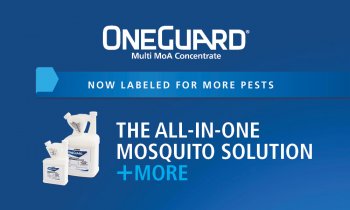 OneGuard is the all-in-one mosquito solution and more, includes image of OneGuard product package